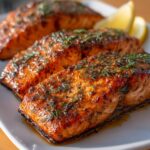 Lachs in der Heißluftfritteuse