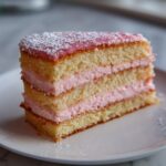 Rosa Herzkuchen