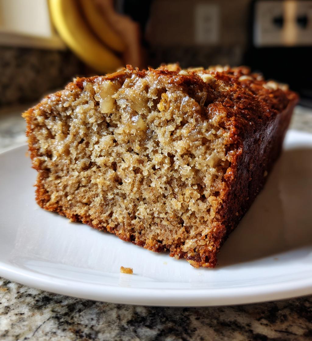 Perfektes Bananenbrot mit Haferflocken in nur 3 Schritten
