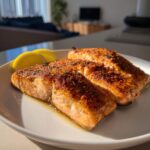 Knuspriger Lachs aus der Heißluftfritteuse in nur 15 Minuten