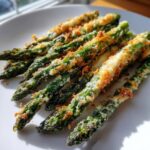 gruner spargel airfryer parmesan