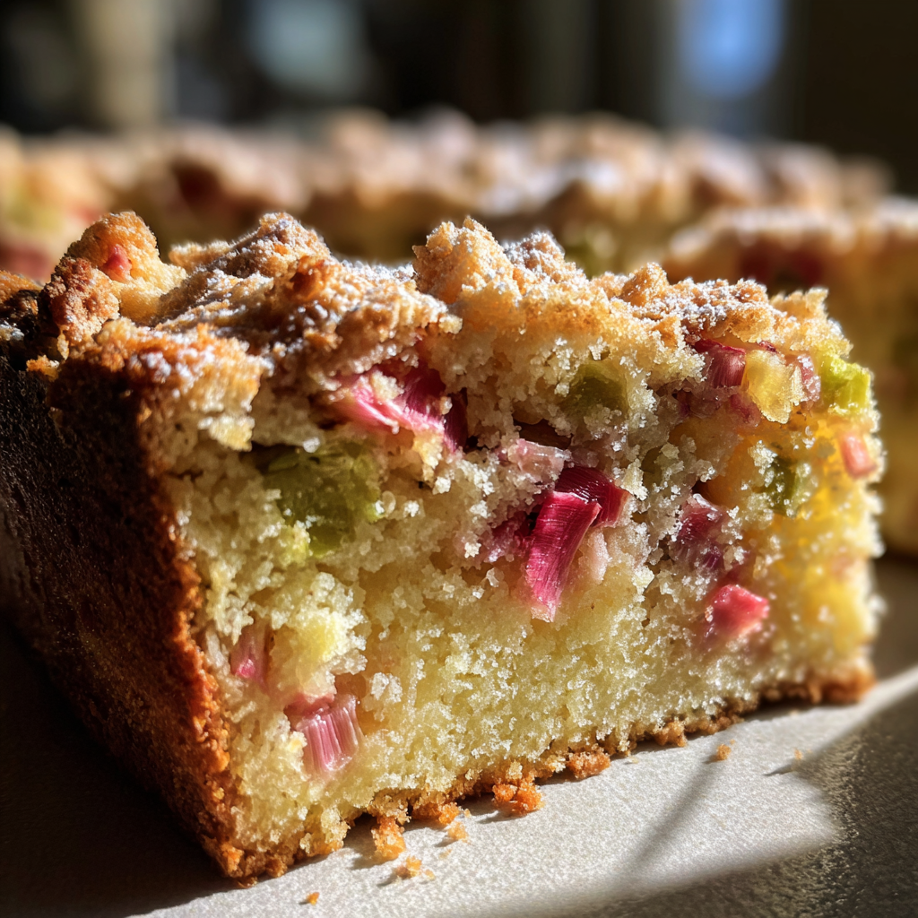Rhabarberkuchen Blech mit Streusel: 35 Minuten zum perfekten Kuchen